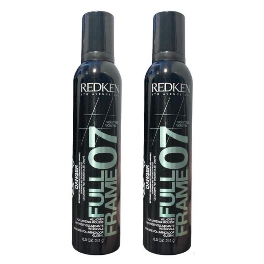 2 Pack Redken 07 Full Frame Volumize All Over Volumizing Mousse 8.5 Oz NEW
